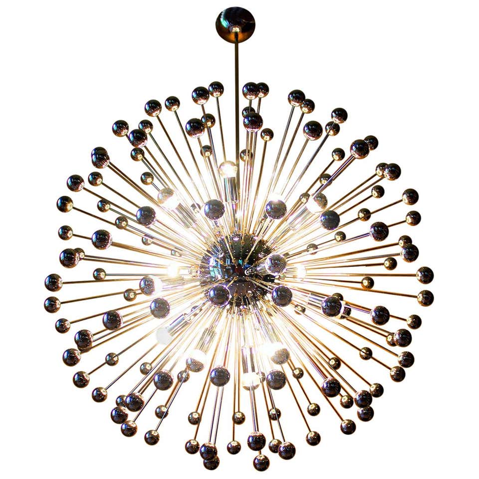 1 of 2 Grand Ballroom Concert Hall Chandelier, Germany, 1970s